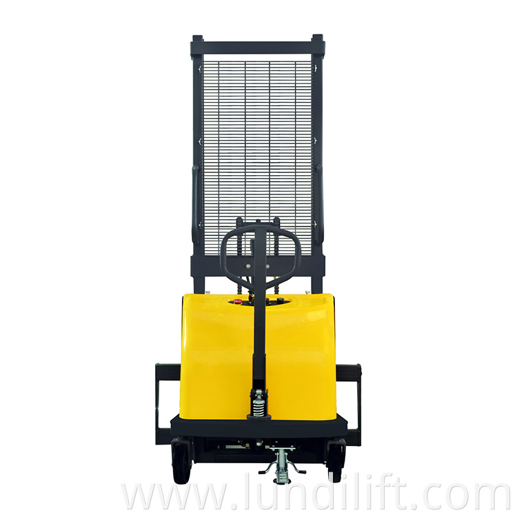 Gantry Width 700mm 1.5ton 1.6m Semi-electric Stacker